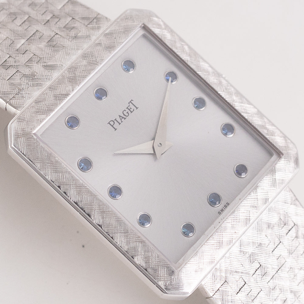 PIAGET REF.91542 A3N Tank Blue Sapphire Markers with BOX