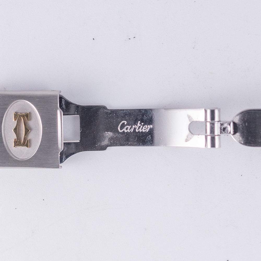 CARTIER LM SANTOS OCTAGON REF.2966 Burgundy