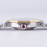 CARTIER LM SANTOS OCTAGON REF.2966 Burgundy