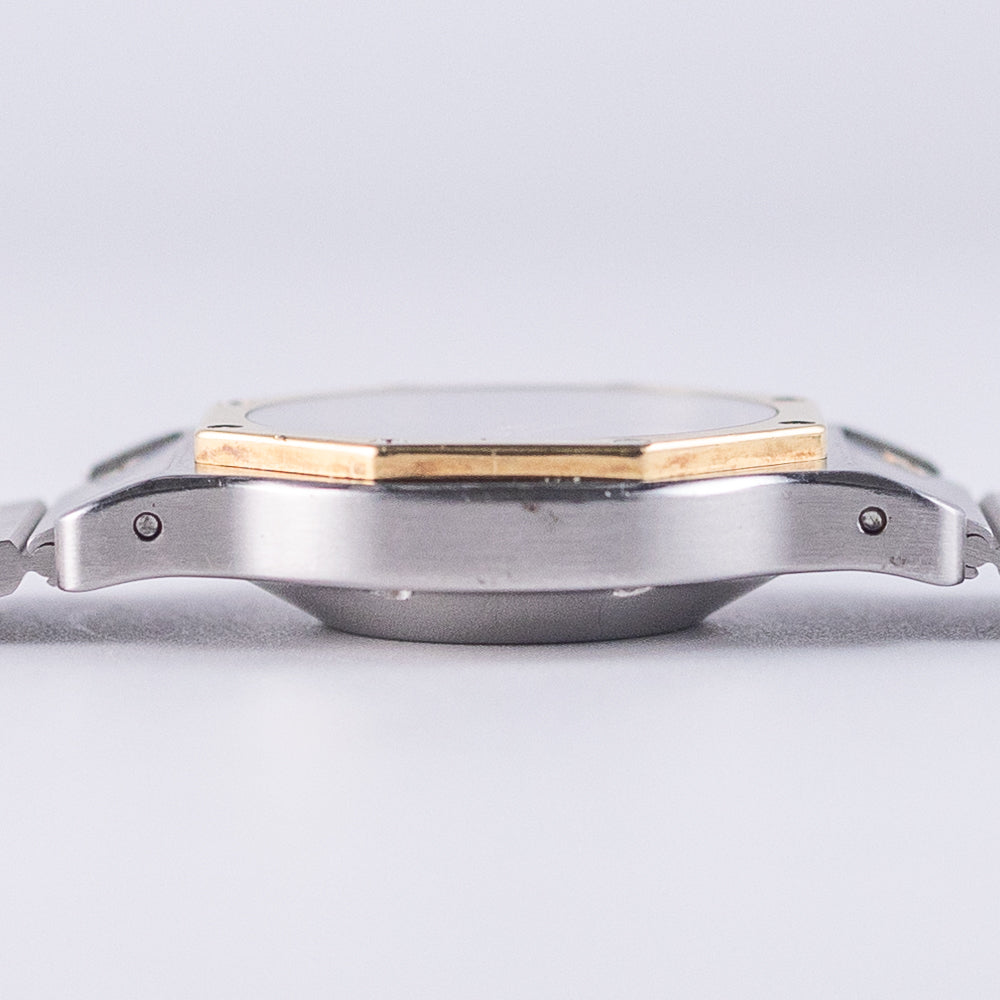 CARTIER LM SANTOS OCTAGON REF.2966 Burgundy