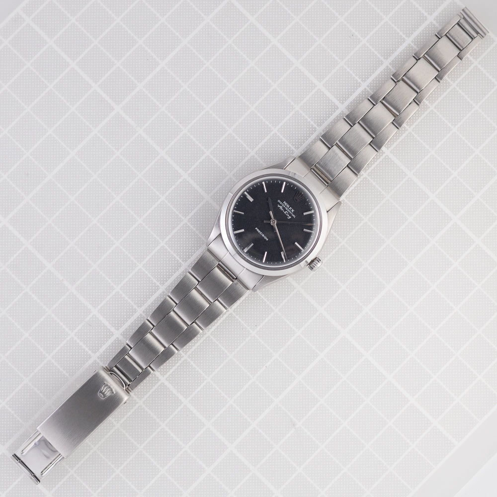 ROLEX Air-King Ref.5500 Black Matte No Luminous