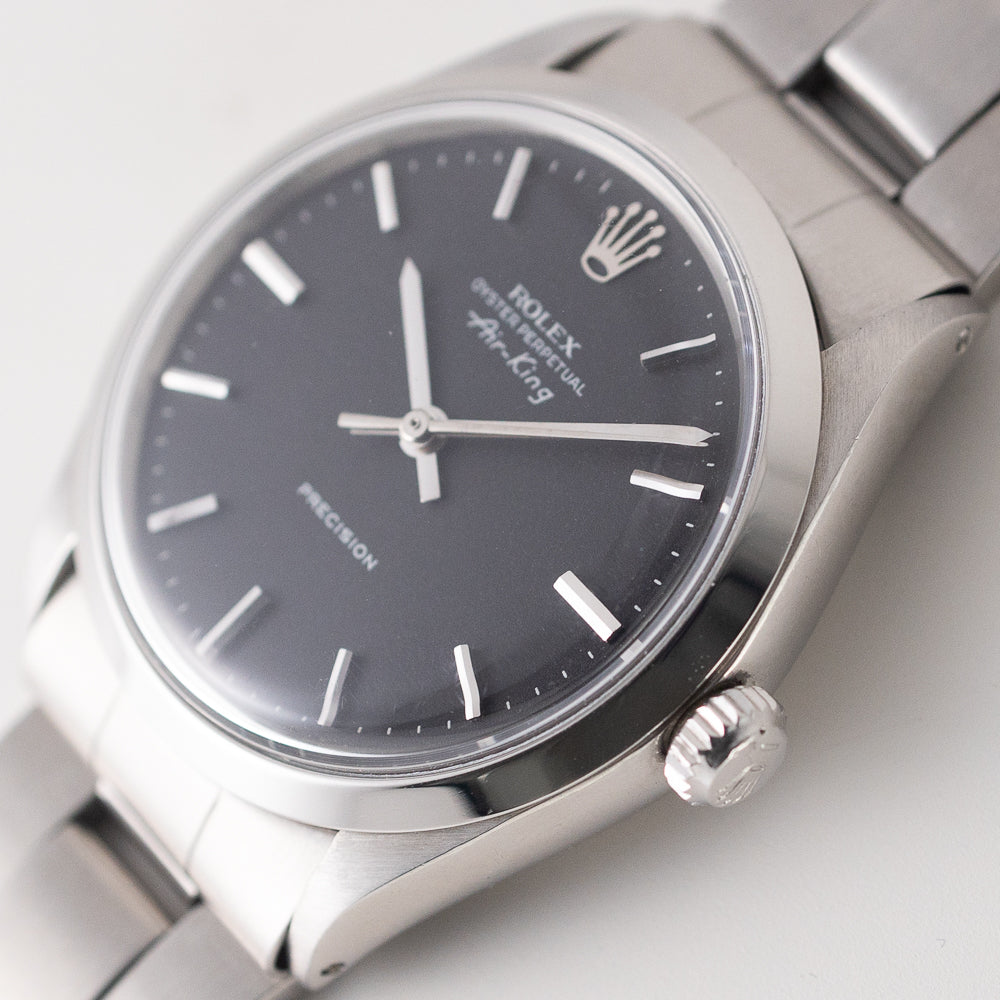 ROLEX Air-King Ref.5500 Black Matte No Luminous