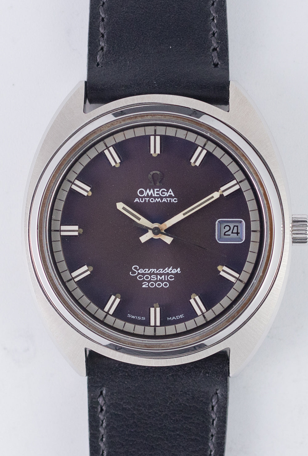 OMEGA Seamaster Cosmic 自動巻き 時計　ジャンク品 OMEGA SEAMASTER COSMIC 2000 REF.166.130 Patina – TIMEANAGRAM