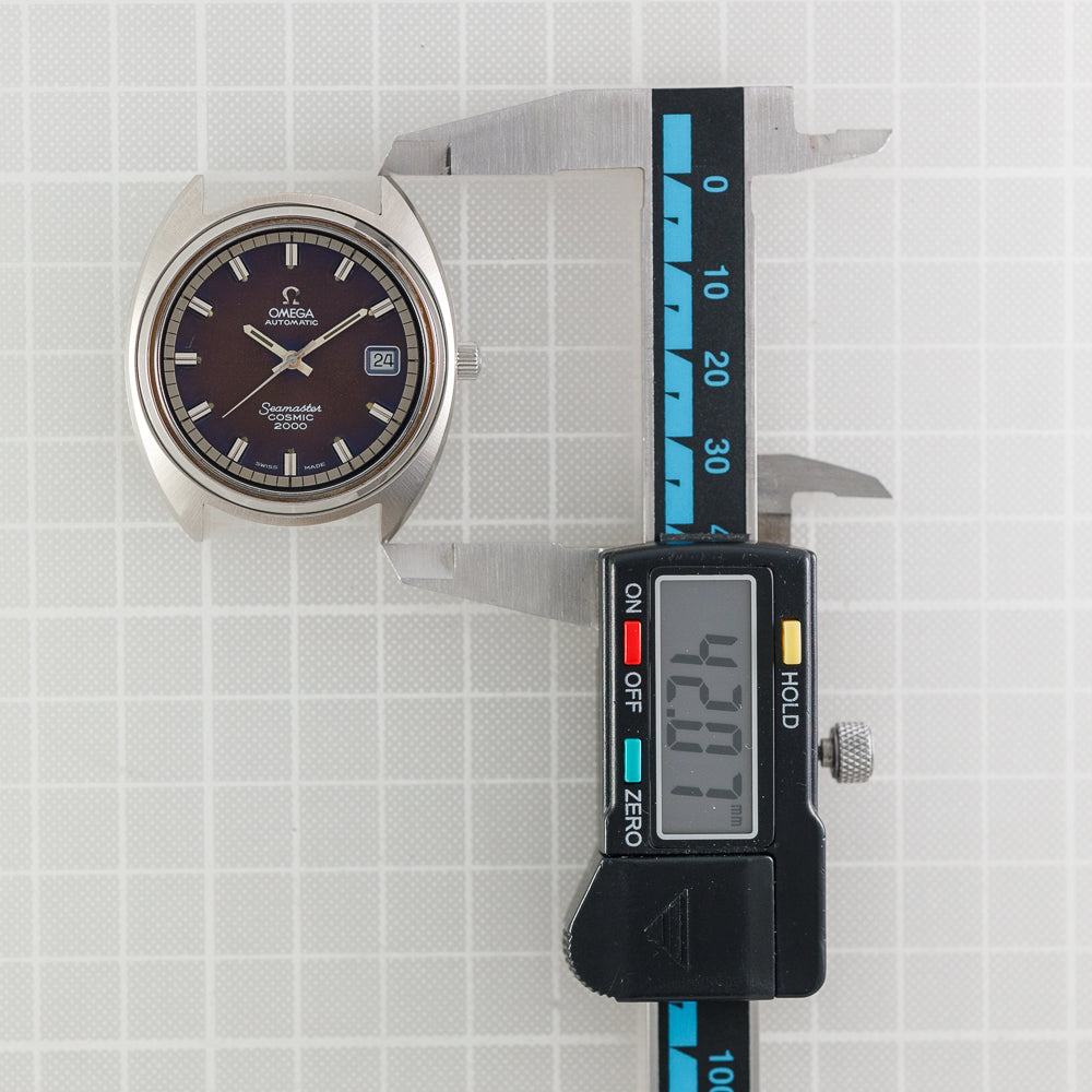 OMEGA SEAMASTER COSMIC 2000 REF.166.130 Patina