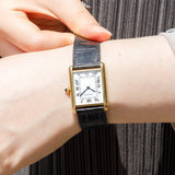 CARTIER LM TANK LC Ref.78086 Paris Dial Old Cabochon Crown