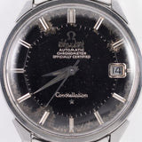 OMEGA Constellation Ref.168.005 DOG LEG PIE PAN BLACK GILT DIAL
