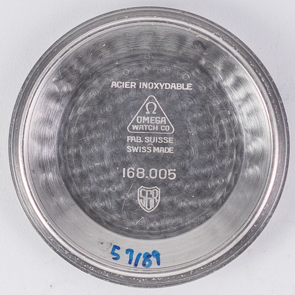 OMEGA Constellation Ref.168.005 DOG LEG PIE PAN BLACK GILT DIAL