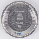 OMEGA Constellation Ref.168.005 DOG LEG PIE PAN BLACK GILT DIAL