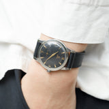 OMEGA Ref.2493-7 Jumbo Seamaster Black Guilloche Bumper
