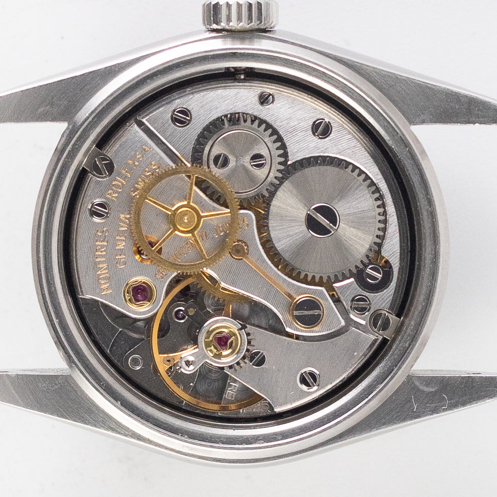 ROLEX OYSTERDATE Ref.6466 Black Mirror Dial