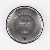 ROLEX OYSTERDATE Ref.6466 Black Mirror Dial