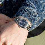 ROLEX OYSTERDATE Ref.6466 Black Mirror Dial