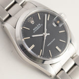 ROLEX OYSTERDATE Ref.6466 Black Mirror Dial