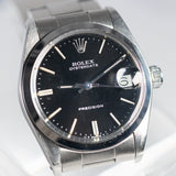 ROLEX OYSTERDATE Ref.6466 Black Mirror Dial