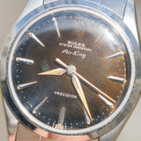 ROLEX Air-king Ref.5500 Tropical Hand With 6635 Elastic Bracelet