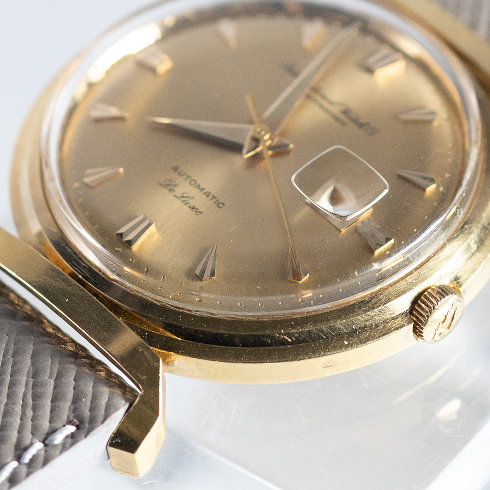 IWC De Luxe 18K Yellow Gold