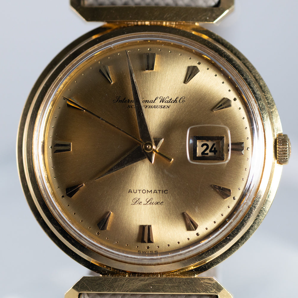 IWC De Luxe 18K Yellow Gold