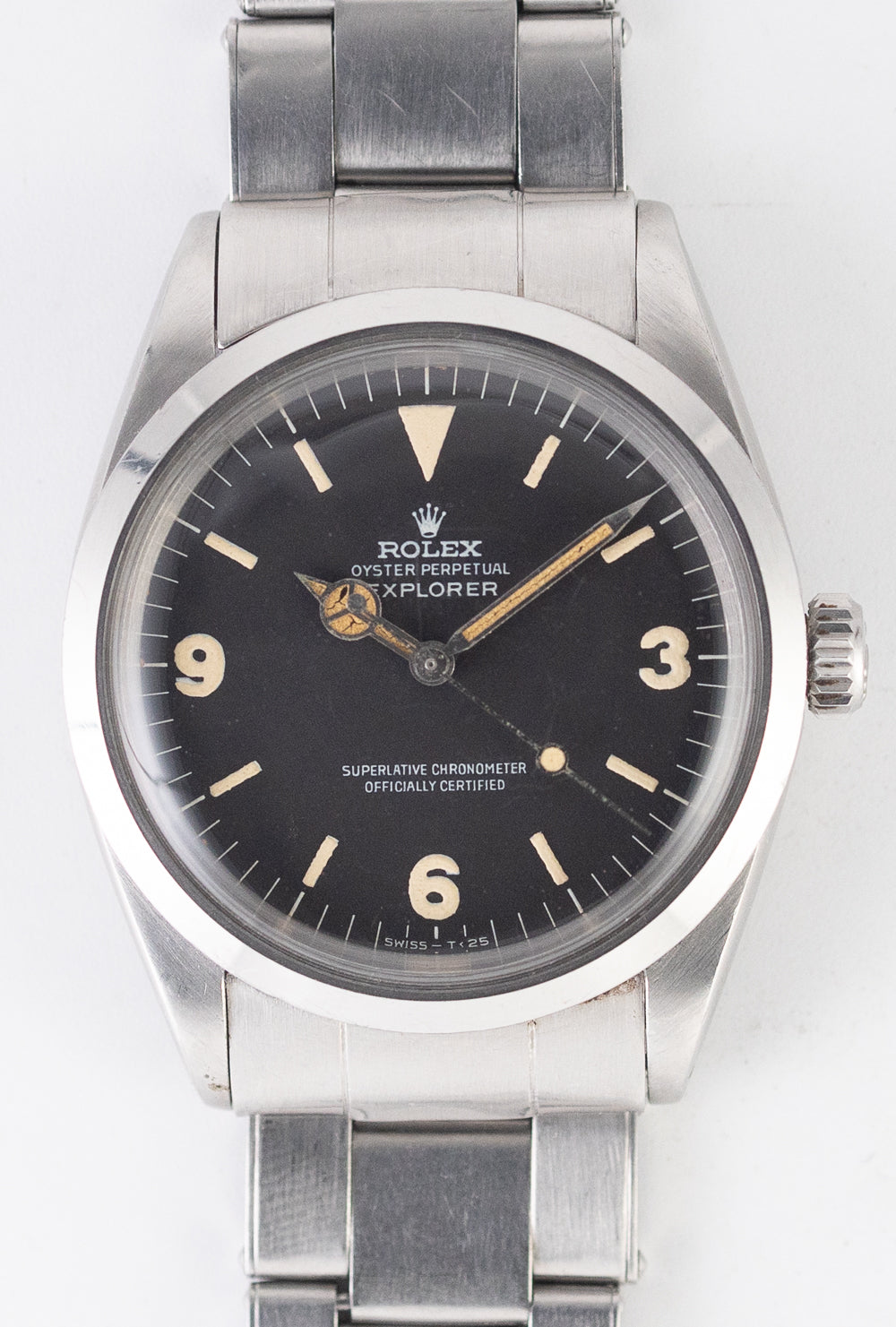 ROLEX EXPLORER Ref.1016 MK1 Fat Font Frog Leg – TIMEANAGRAM