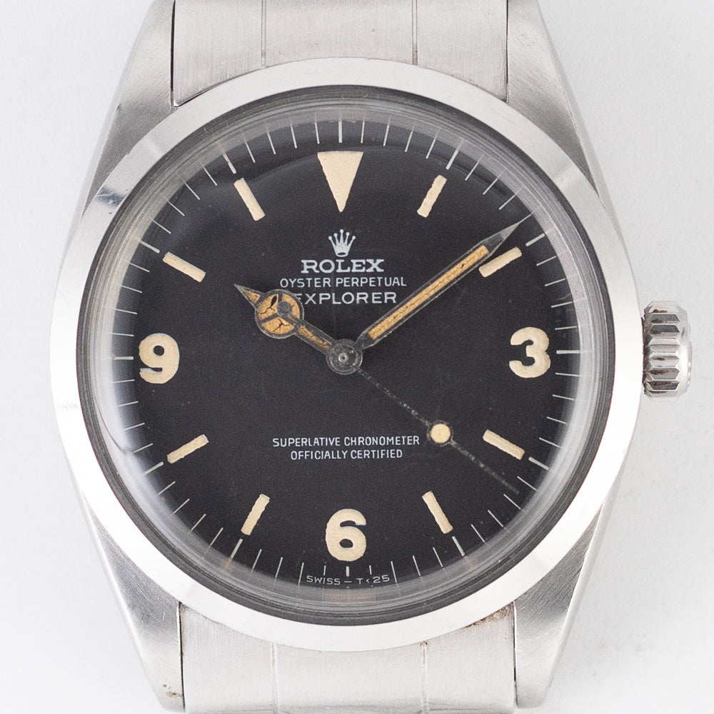 ROLEX EXPLORER Ref.1016 MK1 Fat Font Frog Leg