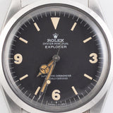 ROLEX EXPLORER Ref.1016 MK1 Fat Font Frog Leg