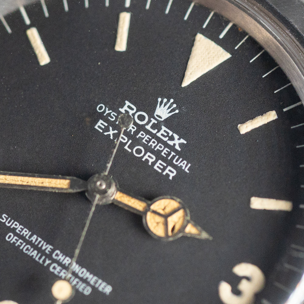 ROLEX EXPLORER Ref.1016 MK1 Fat Font Frog Leg