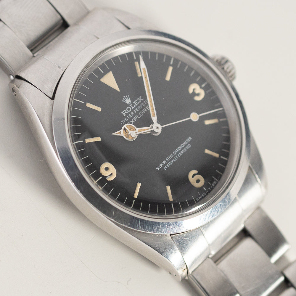 ROLEX EXPLORER Ref.1016 MK1 Fat Font Frog Leg
