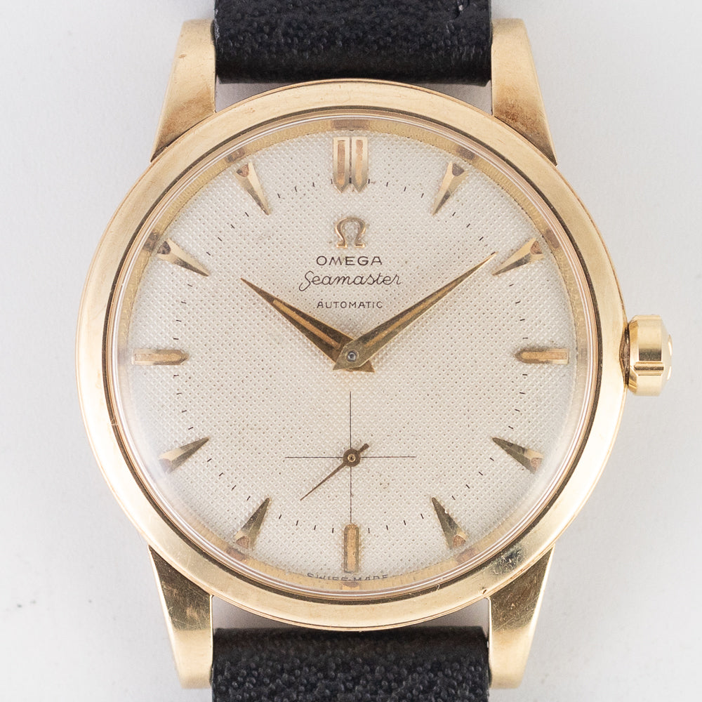 OMEGA Jumbo Seamaster Ref.2657 14K Yellow Gold