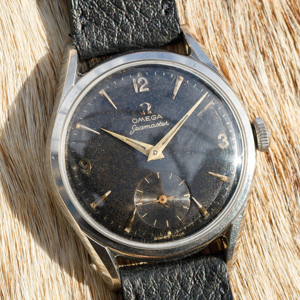 OMEGA Ref.2831-1 Black Gilt Tropical Dial