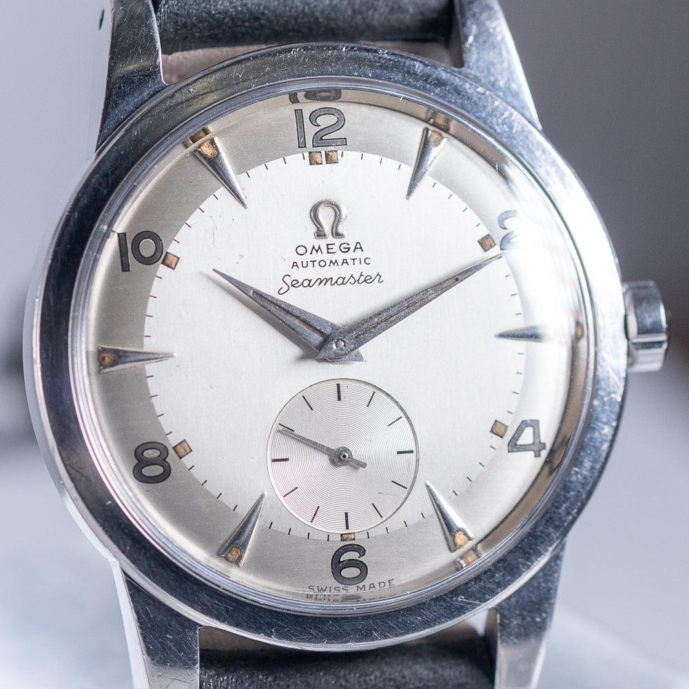 OMEGA Seamaster 36.5mm Silver HOUR MARKER Ref.2493-6