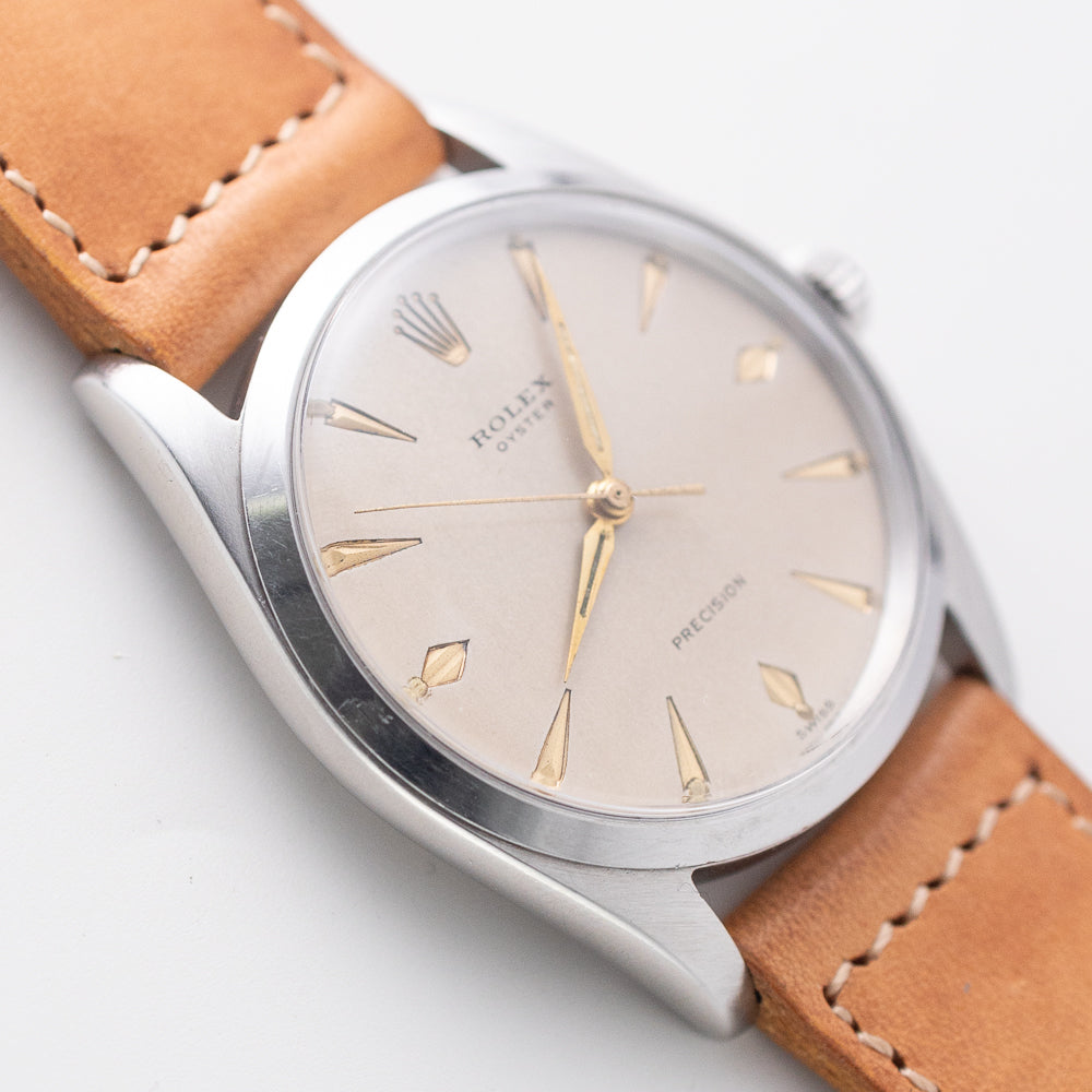 ROLEX BIG OYSTER Ref.6424 Debossed Long Coronet