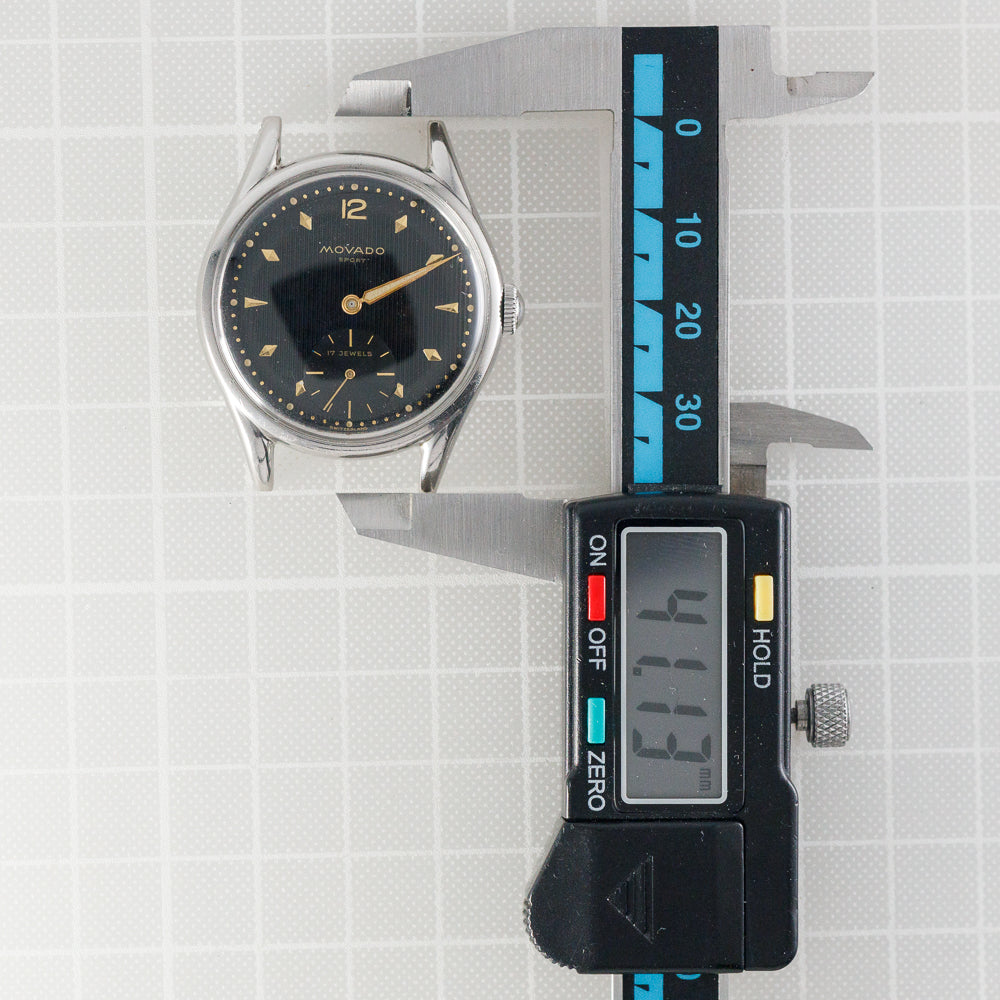 MOVADO SPORT Ref.2467 Black Tapestry Dial
