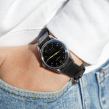 MOVADO SPORT Ref.2467 Black Tapestry Dial