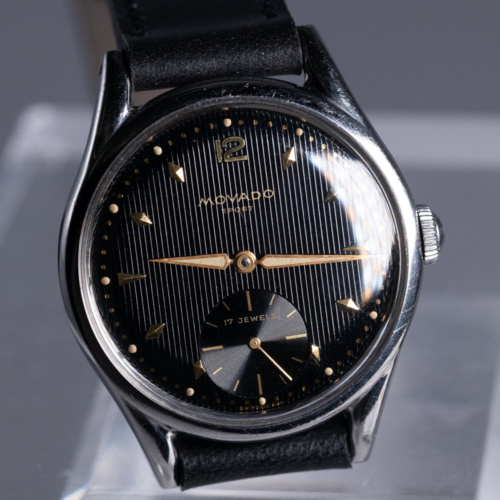 MOVADO SPORT Ref.2467 Black Tapestry Dial