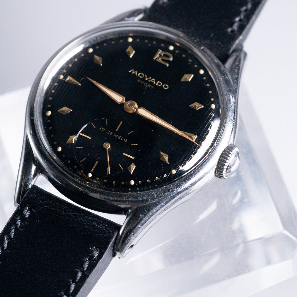 MOVADO SPORT Ref.2467 Black Tapestry Dial