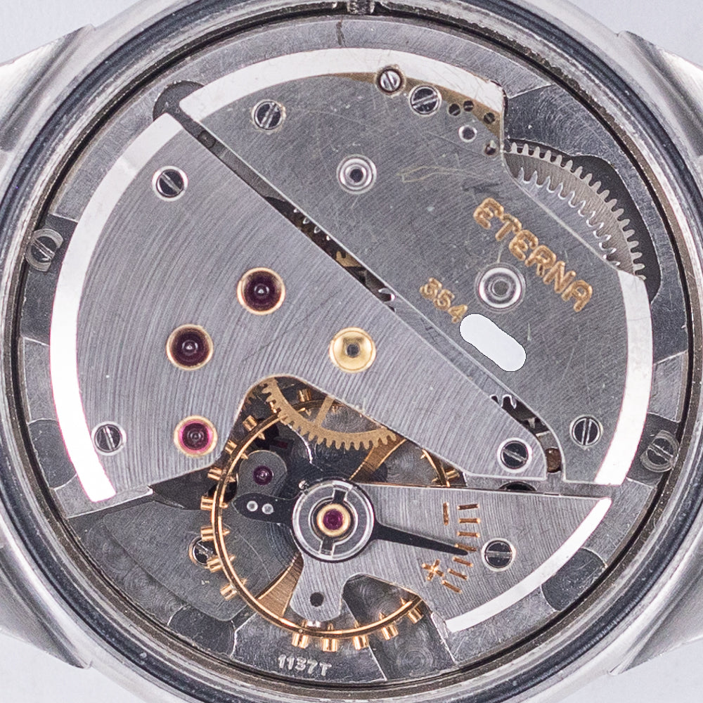 ETERNA Cal.1137T Black Gilt Dial