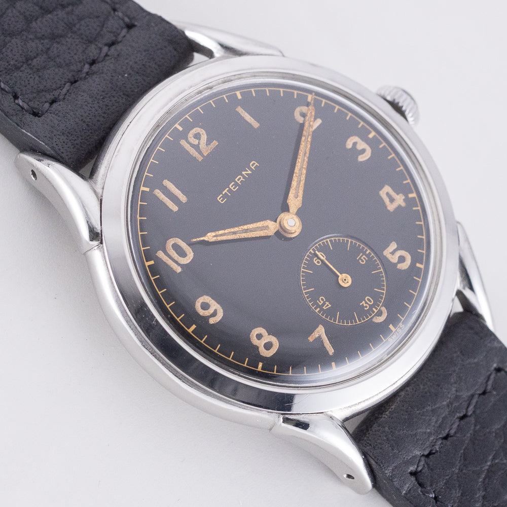 ETERNA Cal.1137T Black Gilt Dial