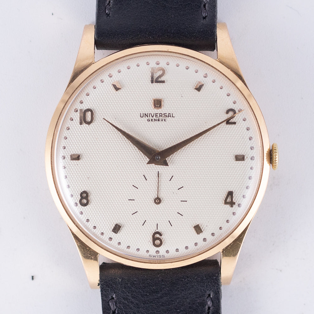 UNIVERSAL GENEVE 37mm Jumbo Ref.112174 18K Yellow Gold