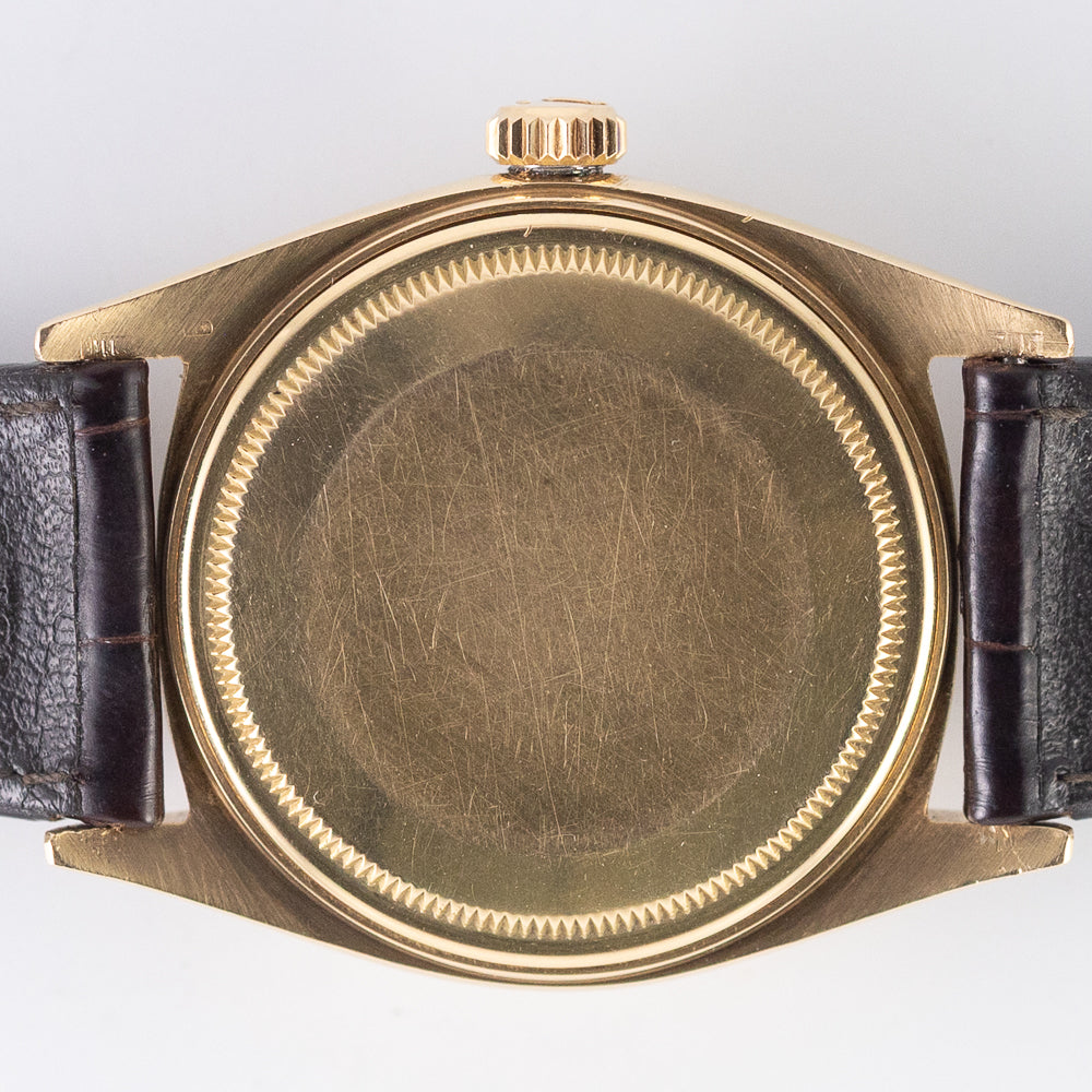 ROLEX DATEJUST Ultra rare Minute Line with a mirror finish Ref.1601 w.Chronometer Certificate