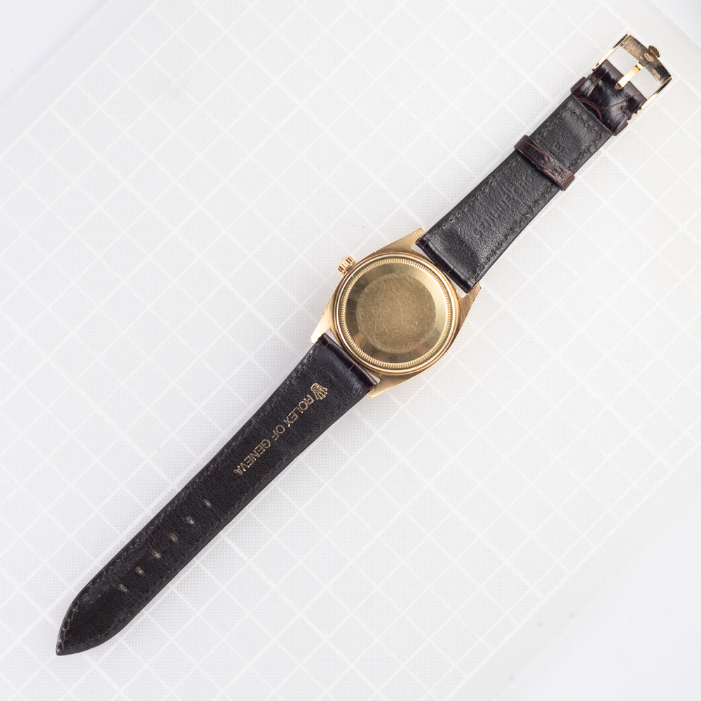 ROLEX DATEJUST Ultra rare Minute Line with a mirror finish Ref.1601 w.Chronometer Certificate