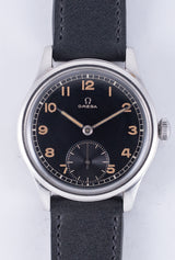 OMEGA Ref.2400 SUVERAN Mint Black Gilt Dial