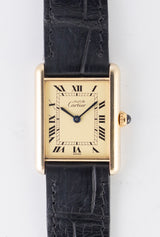 CARTIER LM MUST DE TANK REF.590005 WITH PAPER