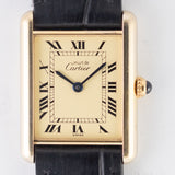 CARTIER LM MUST DE TANK REF.590005 WITH PAPER