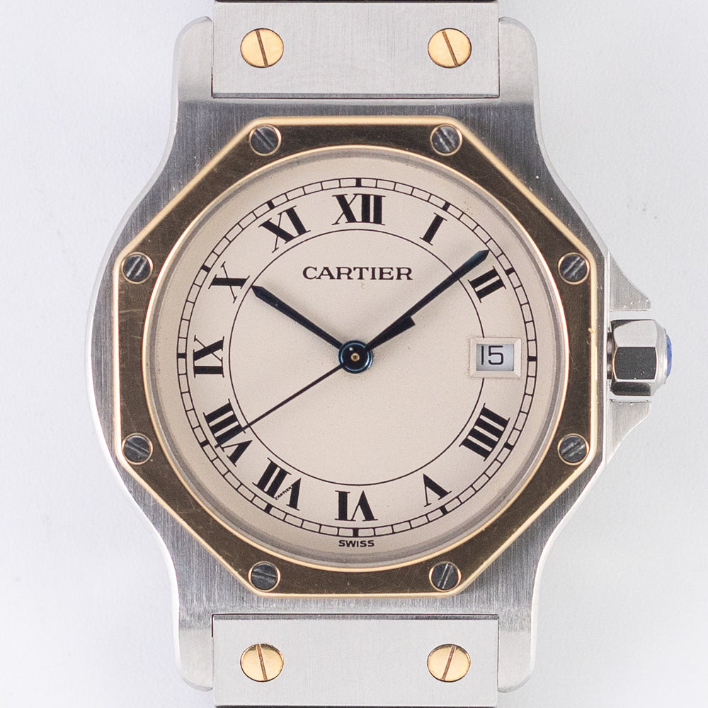CARTIER LM SANTOS OCTAGON Ref.187902
