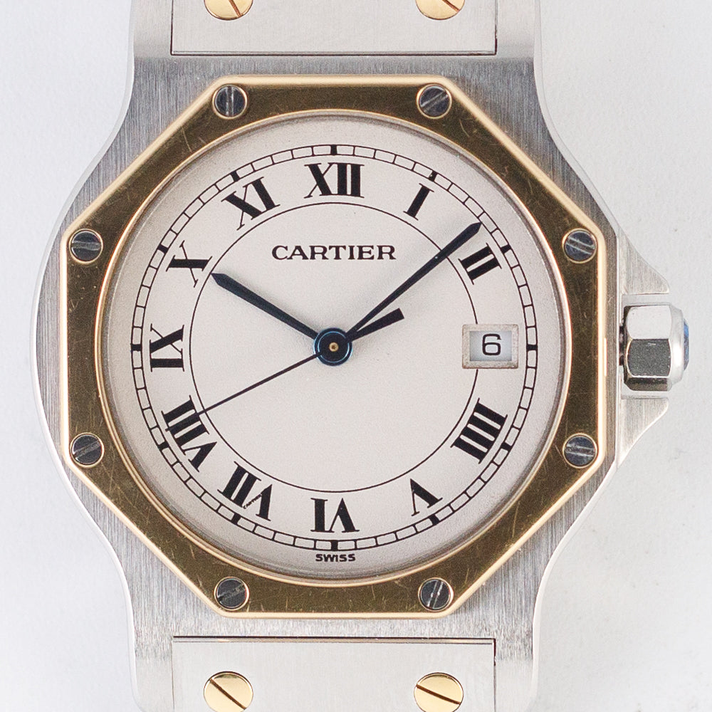 CARTIER LM SANTOS OCTAGON Ref.187902