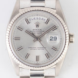 ROLEX DAY-DATE Ref.1803 Wide Boy 18k white gold NO LUMINOUS