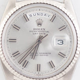 ROLEX DAY-DATE Ref.1803 Wide Boy 18k white gold NO LUMINOUS