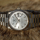 ROLEX DAY-DATE Ref.1803 Wide Boy 18k white gold NO LUMINOUS