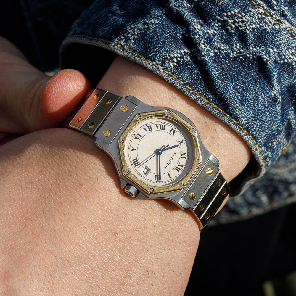 CARTIER LM SANTOS OCTAGON Ref.187902