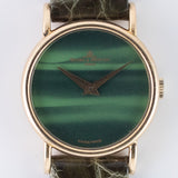 BAUME & MERCIER 18K Yellow Gold Malachite - Like