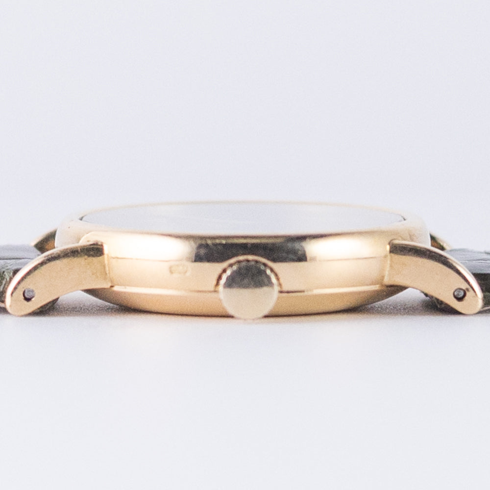 BAUME & MERCIER 18K Yellow Gold Malachite - Like